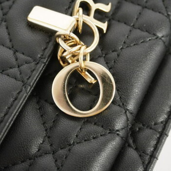 Christian Dior Lady Dior Leather Chain Wallet - Picture 6 of 11
